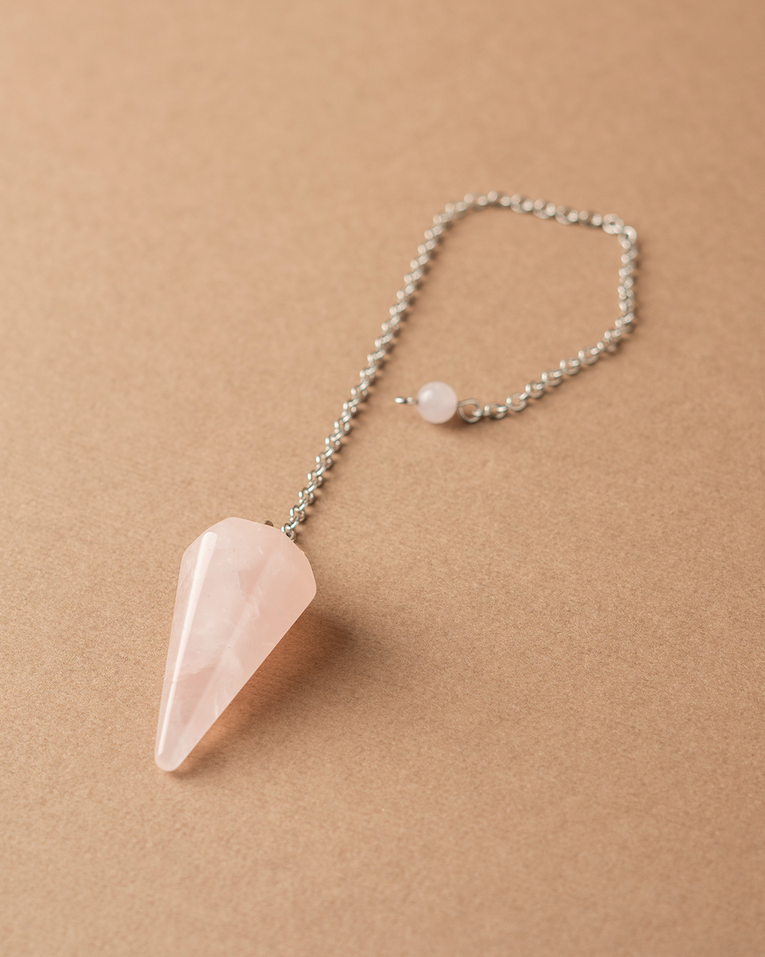 Péndulo Cuarzo rosa