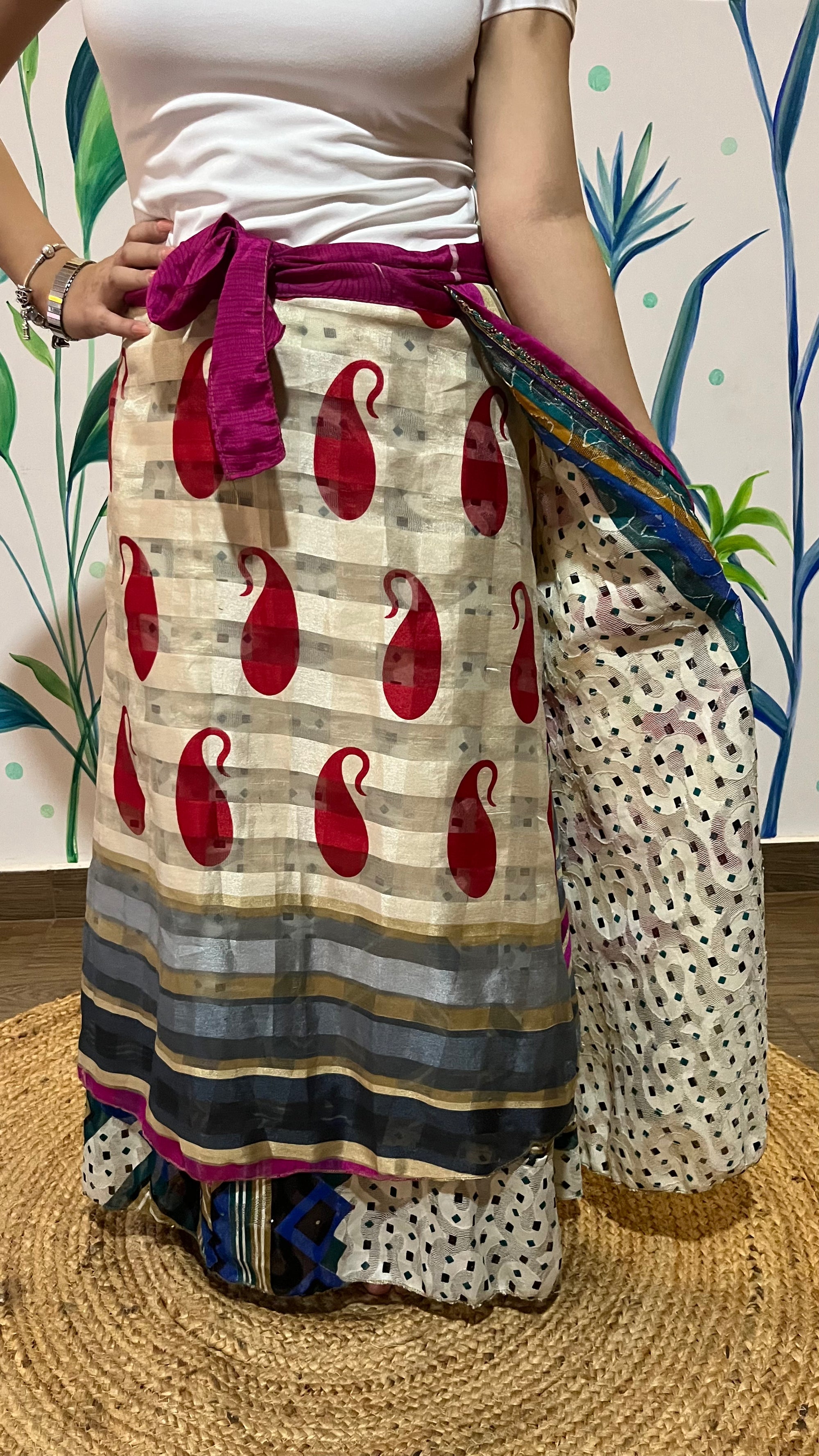 Falda sari 48