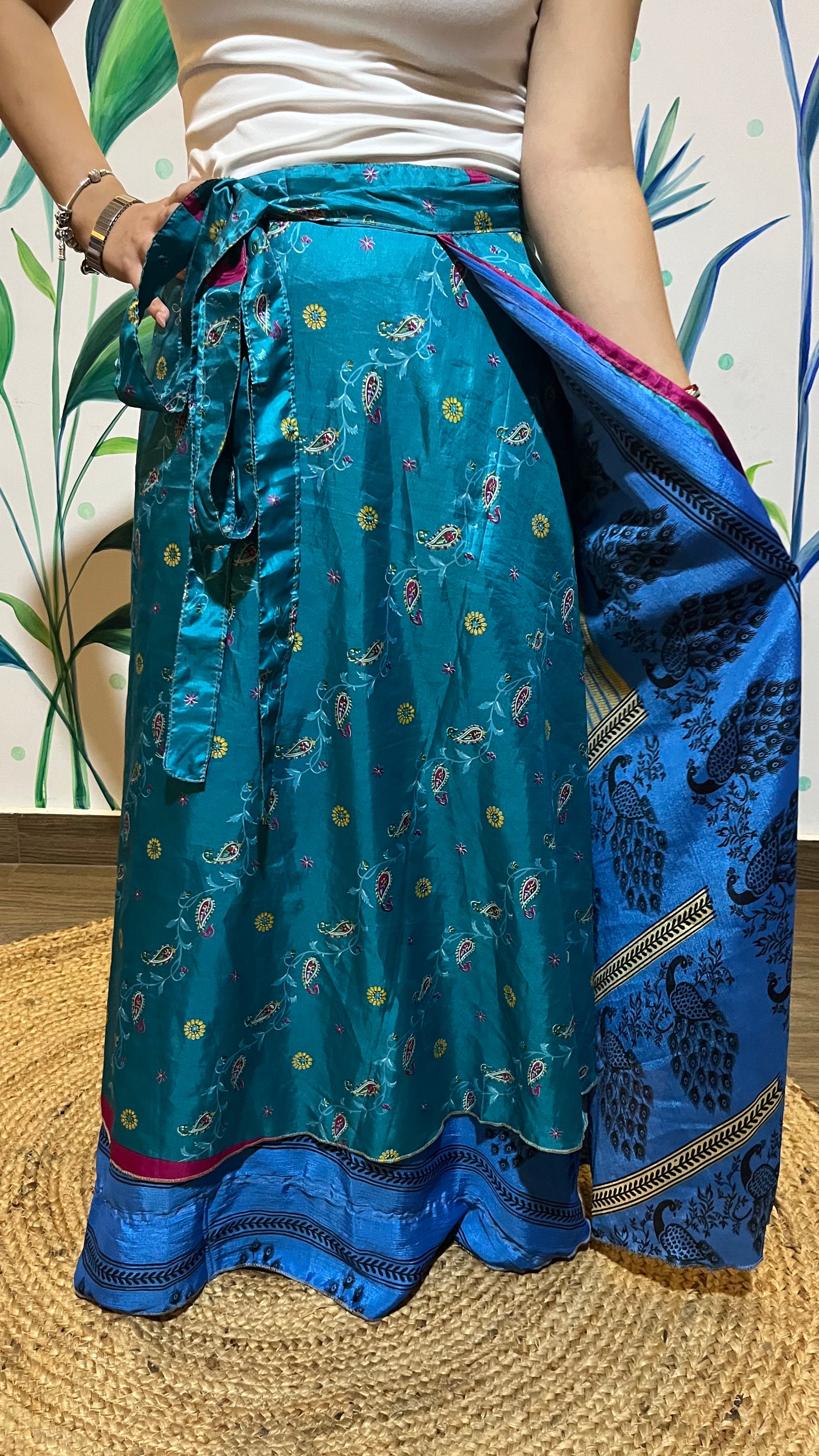 Falda sari 60