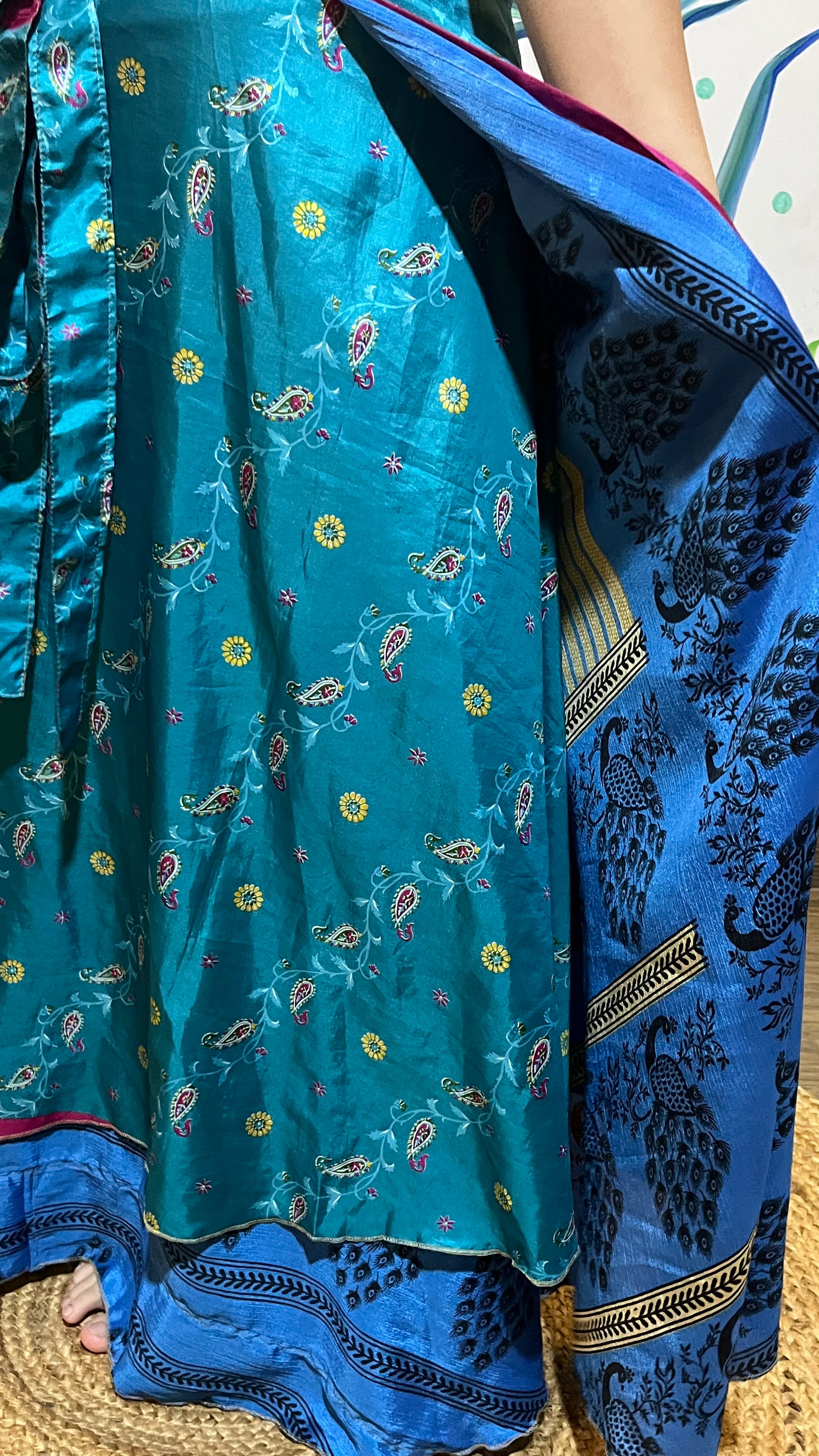 Falda sari 60