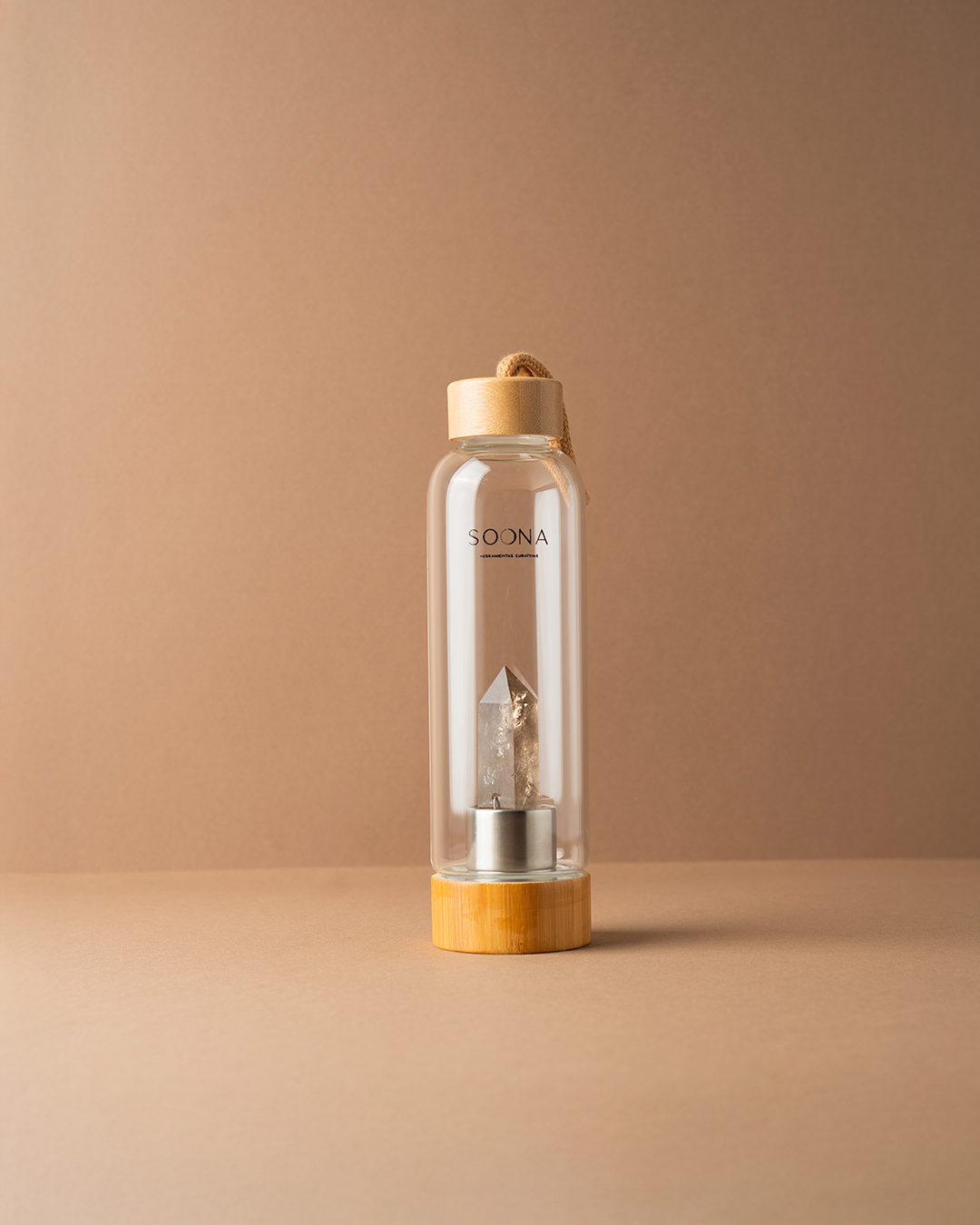 Botella Cuarzo Ahumado